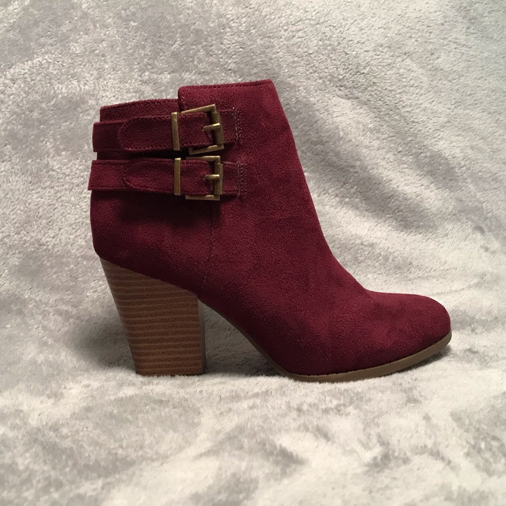 Burgundy Booties!